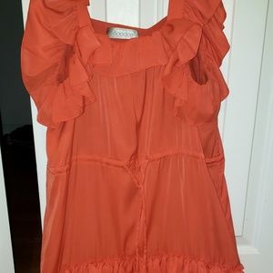 Soodee coral dress size 4